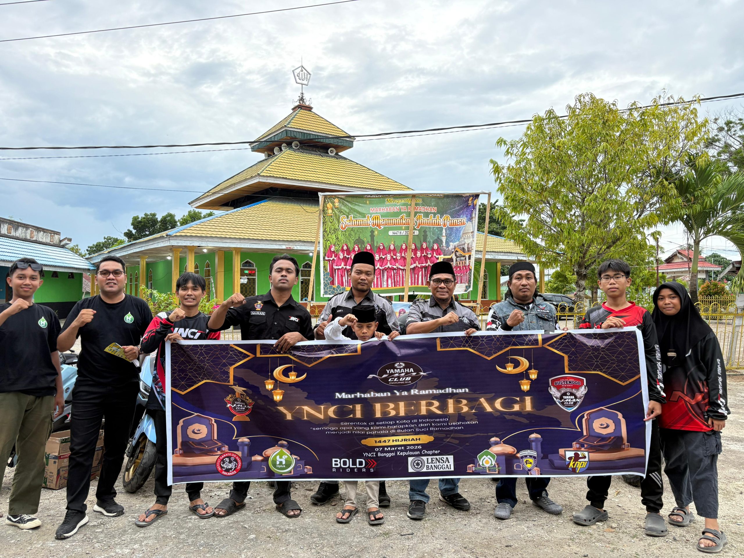 YNCI Banggai Kepulauan Chapter Gelar Giat Berbagi Ramadhan 2026