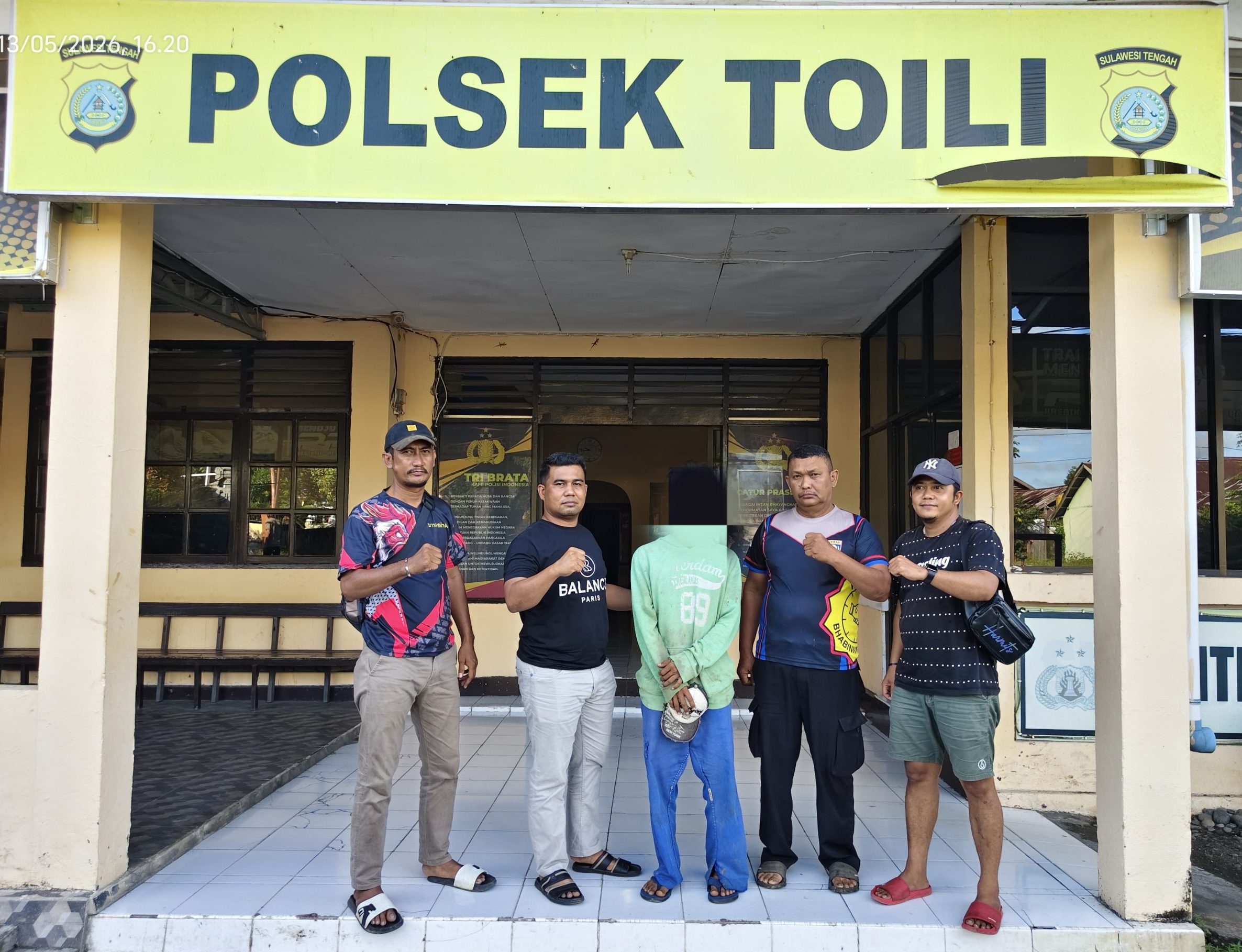 Cabuli Anak 13 Tahun, Polsek Toili Ringkus Pria di Batui Selatan