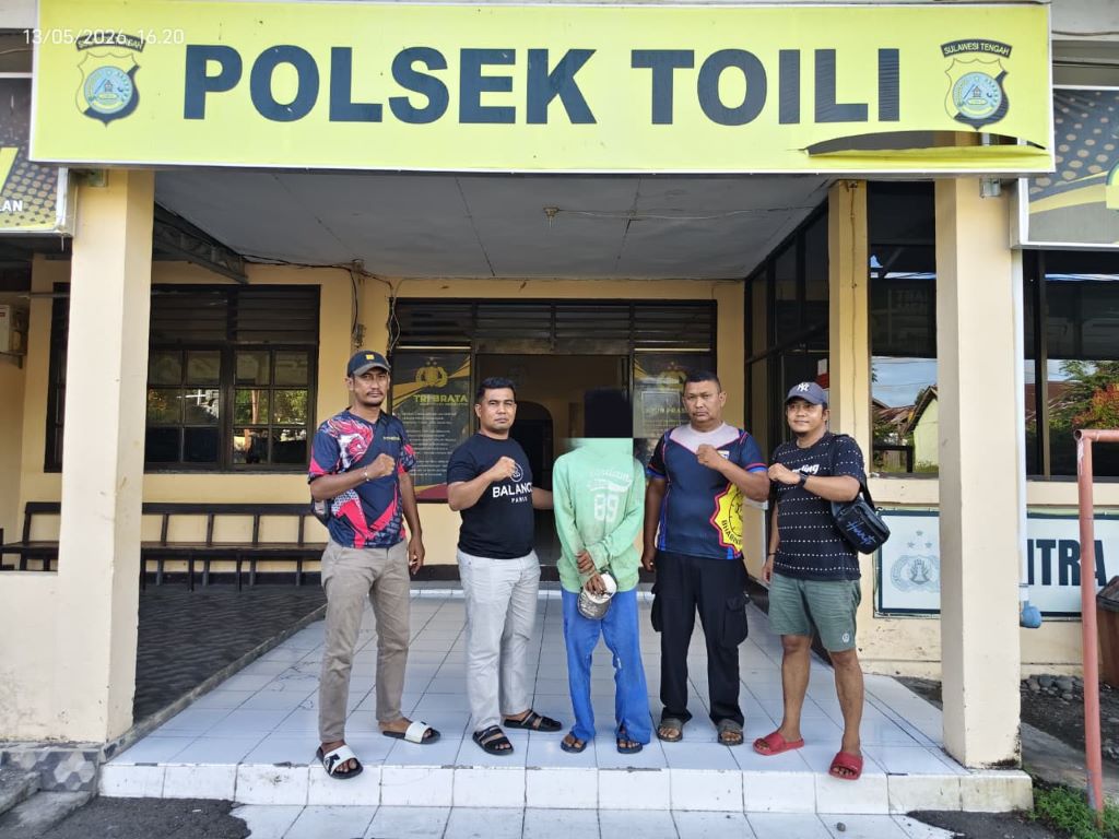 Cabuli Anak 13 Tahun, Polsek Toili Ringkus Pria di Batui Selatan