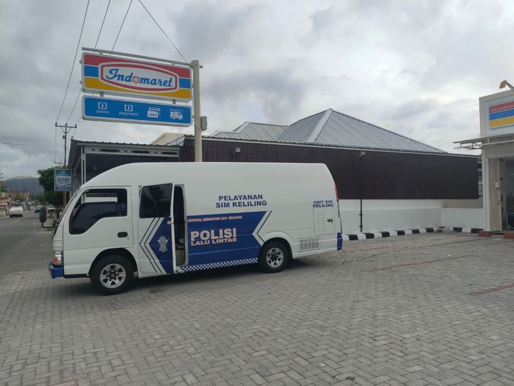 Usai Long Weekend, Polres Banggai Kembali Buka Layanan SIM Keliling