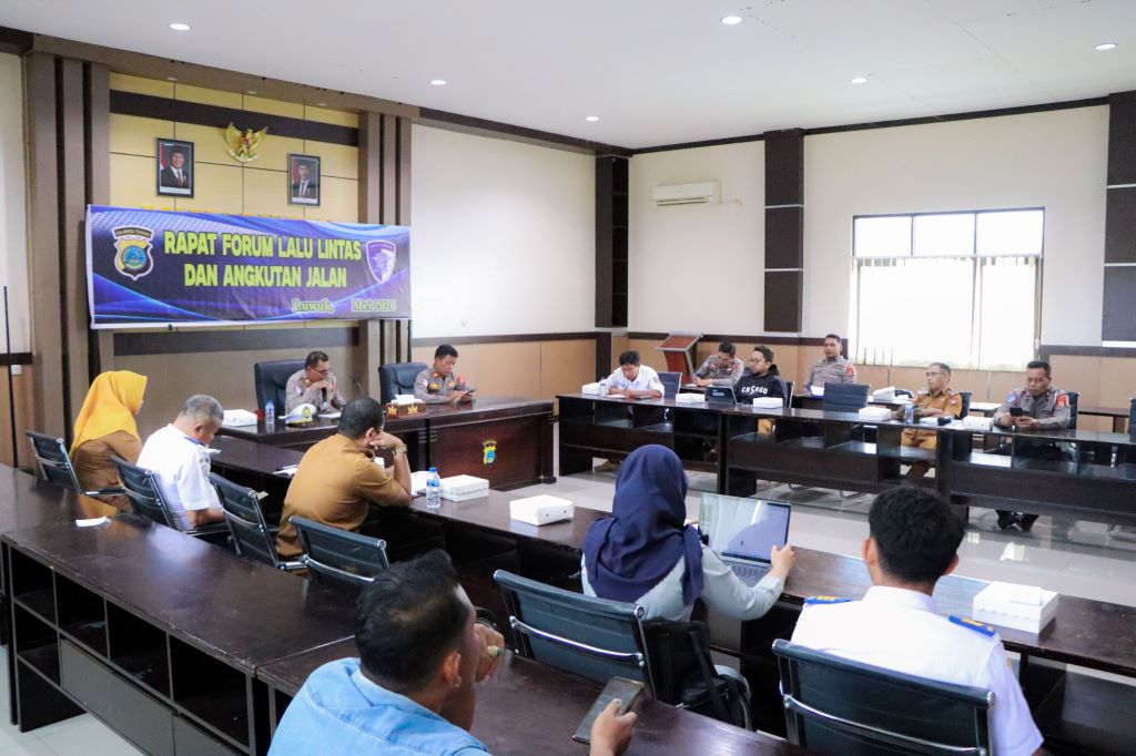Polres Banggai Gelar Forum Keselamatan Lalu Lintas dan Angkutan Jalan, Wujudkan Kamseltibcarlantas